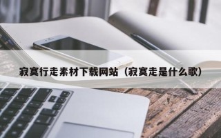 通许寂寞行走素材下载网站（寂寞走是什么歌）